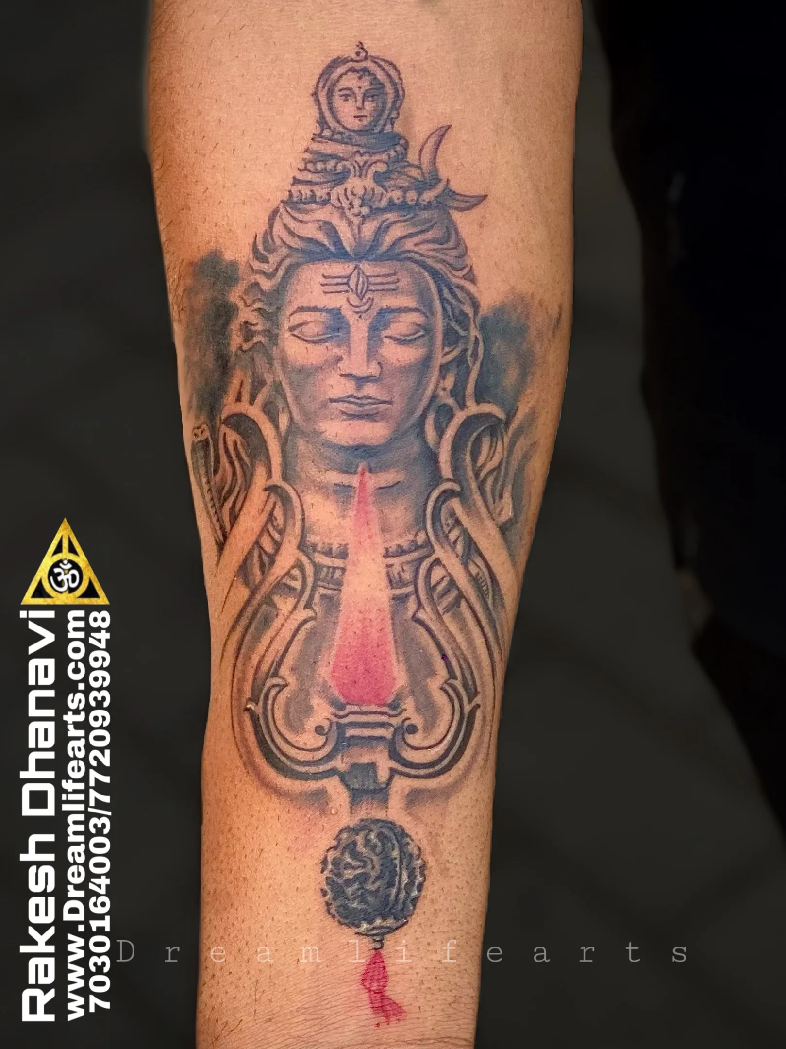 Shiva Arm Band Tattoo made by Harsh Kava at Circle Tattoo Andheri :  u/circletattooindia