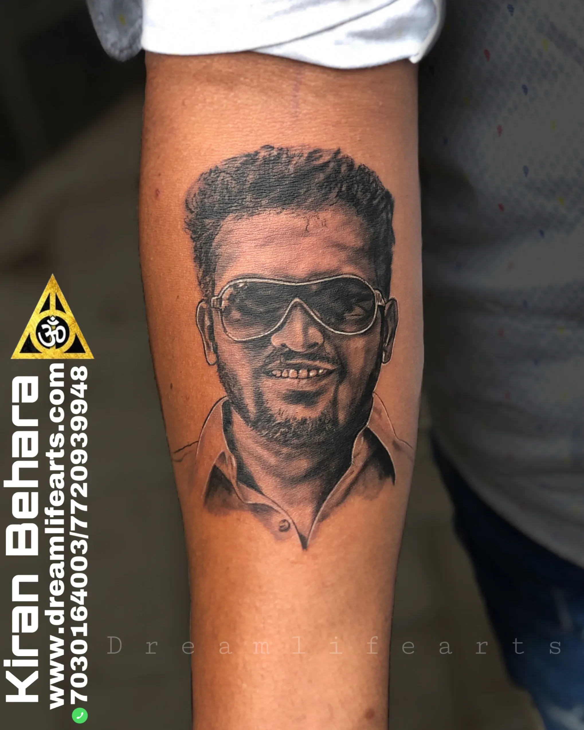 Vijay Tattoo - Mersal | Ram | Black Shade Tattoos | Salem - YouTube