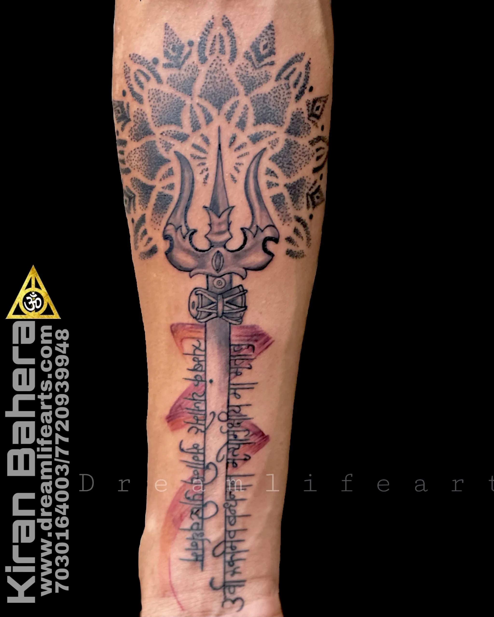 Forearm Sleeve Mixed Style Shiva Tattoo | Full Sleeve Tattoo Tutorial by  Sunny Bhanushali | LILA - YouTube