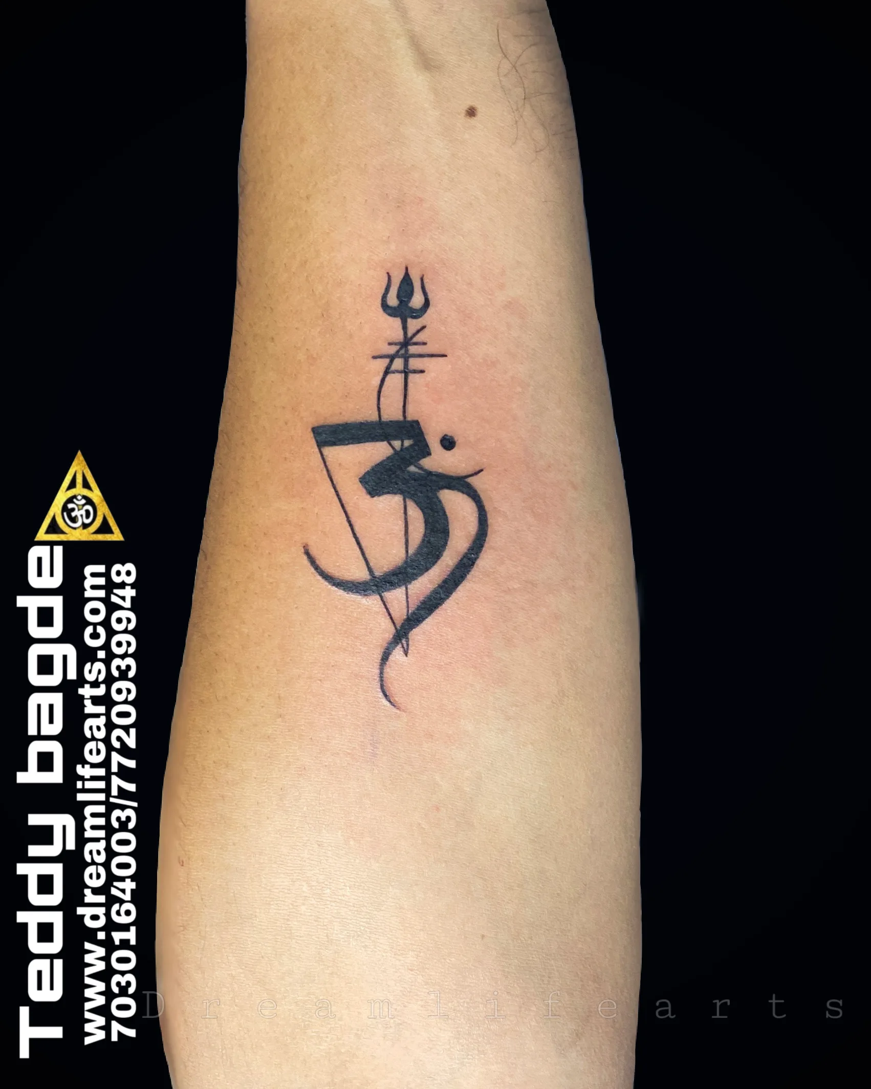 ORDERSHOCK Ravan With Trishul And Shivling Tattoo Temporary Tattoo Stickers  For Male And Female Fake Tattoo Sticker Tattoo body Art : Amazon.in: Beauty