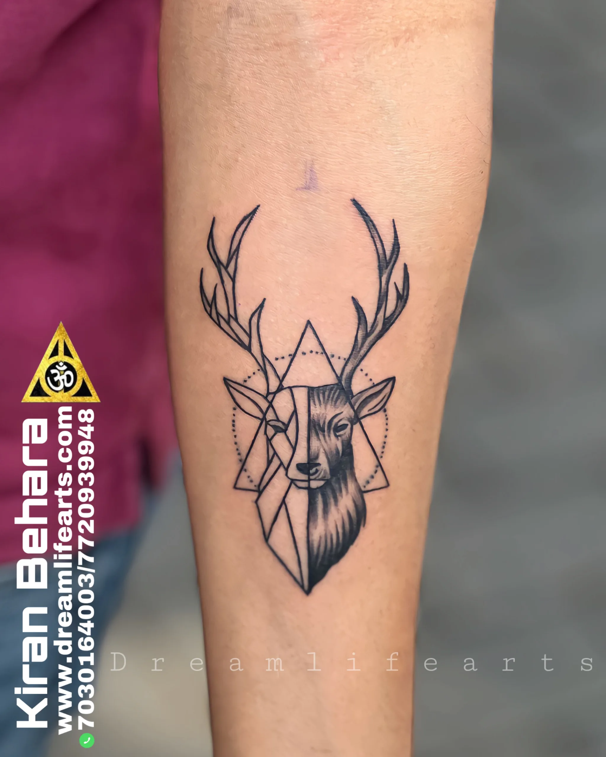 NocerArt Tattoo - Realistic deer tattoo Tattoo artist... | Facebook